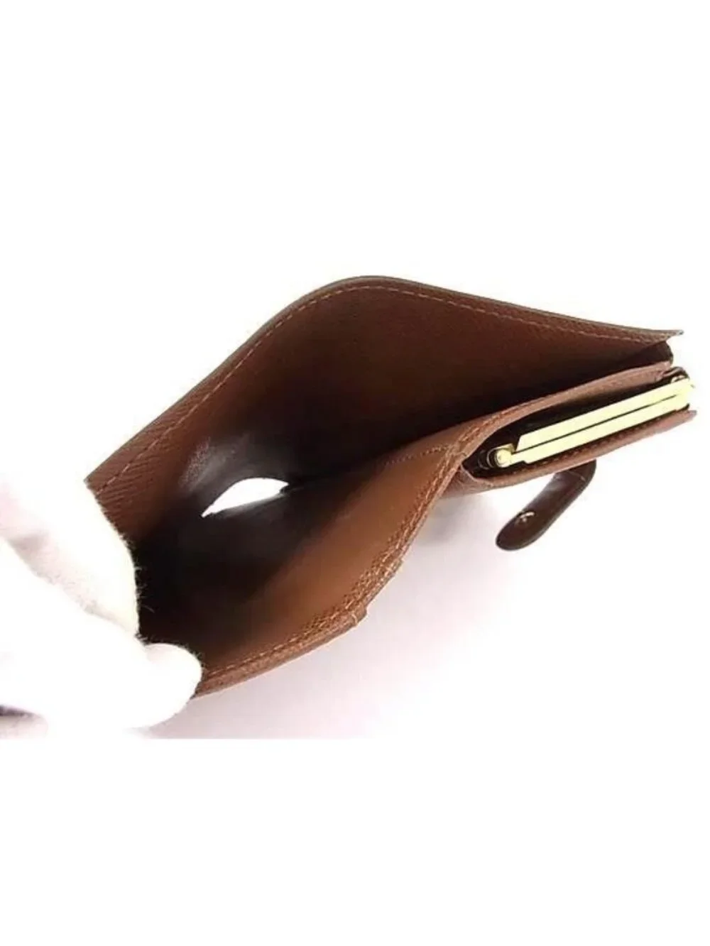 Louis Vuitton Bifold Wallet Porte-Monnaie Viet Viennois Brown Monogram
